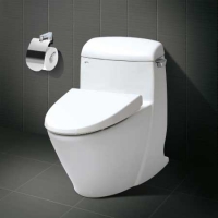 Bồn cầu một khối inax (Nắp êm)